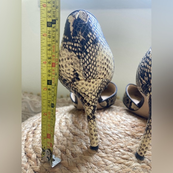 Sam Edelman Snakeskin Heels - Picture 3 of 16